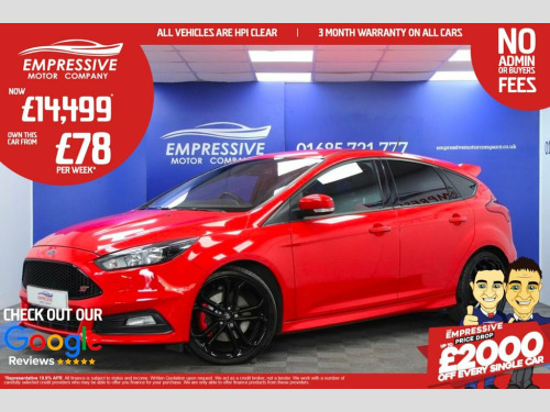 Ford Focus  2.0T EcoBoost ST-2 Hatchback 5dr Petrol Manual Eur