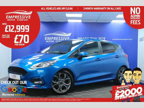 Ford Fiesta  1.0T EcoBoost ST-Line Edition Hatchback 5dr Petrol