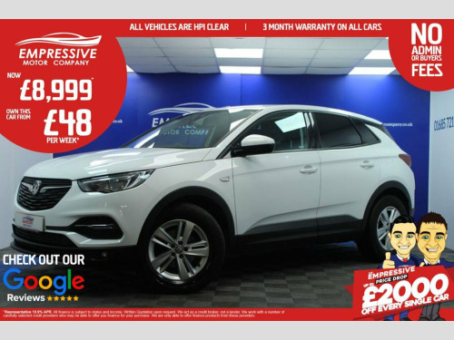 Vauxhall Grandland X  1.6 Turbo D BlueInjection SE SUV 5dr Diesel Manual