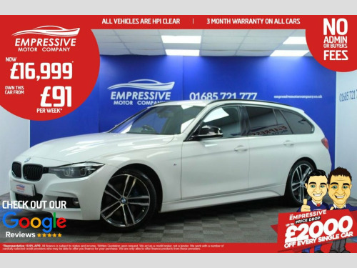 BMW 3 Series  2.0 320d M Sport Shadow Edition Touring 5dr Diesel