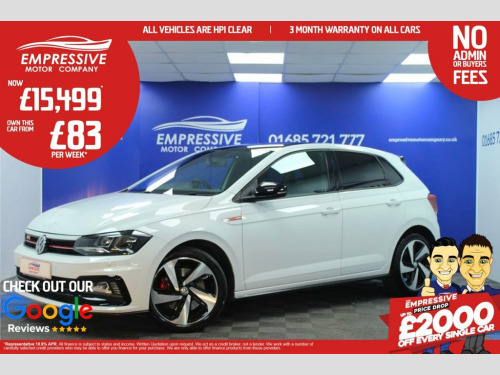 Volkswagen Polo  2.0 TSI GPF GTI Hatchback 5dr Petrol DSG Euro 6 (s