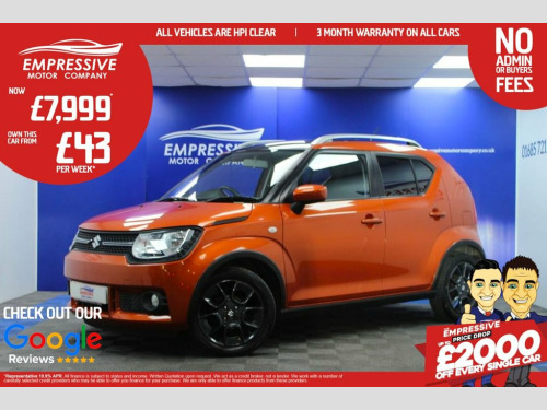 Suzuki Ignis  1.2 Dualjet SZ-T Hatchback 5dr Petrol Manual Euro 