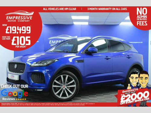 Jaguar E-PACE  2.0 D180 R-Dynamic HSE SUV 5dr Diesel Auto AWD Eur