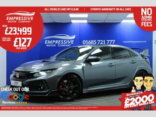 Honda Civic  2.0 VTEC Turbo Type R GT Hatchback 5dr Petrol Manu