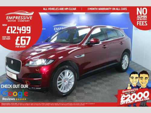 Jaguar F-PACE  2.0 D180 Portfolio SUV 5dr Diesel Manual AWD Euro 