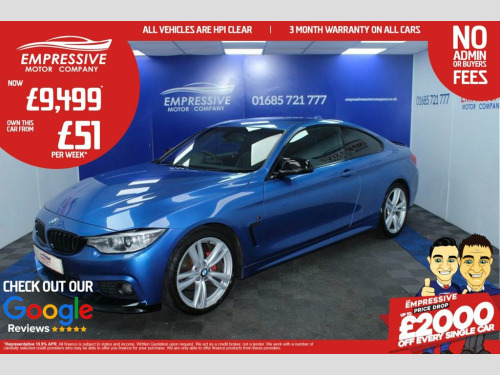 BMW 4 Series 420 420d [190] M Sport 2dr [Professional Media]