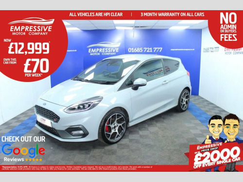 Ford Fiesta  1.5T EcoBoost ST-2 Hatchback 3dr Petrol Manual Eur