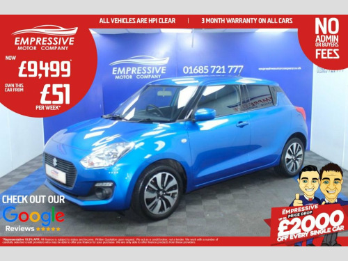 Suzuki Swift  1.2 Dualjet MHEV SZ-T Hatchback 5dr Petrol Hybrid 