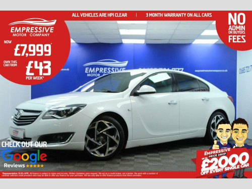 Vauxhall Insignia  1.6 CDTi SRi VX Line Nav Hatchback 5dr Diesel Manu