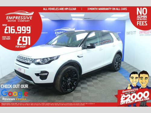 Land Rover Discovery Sport  2.0 SD4 HSE SUV 5dr Diesel Auto 4WD Euro 6 (s/s) (