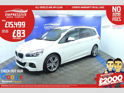 BMW 2 Series  1.5 218i M Sport MPV 5dr Petrol DCT Euro 6 (s/s) (