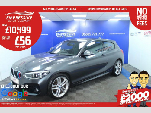 BMW 1 Series  1.5 116d M Sport Hatchback 3dr Diesel Manual Euro 