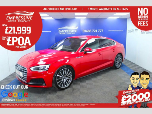 Audi A5  2.0 TFSI 45 S line Sportback 5dr Petrol S Tronic q