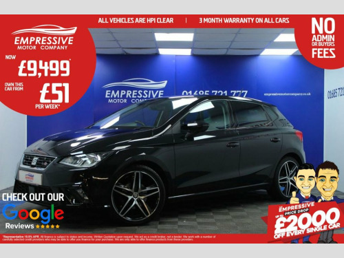 SEAT Ibiza  1.0 TSI FR Hatchback 5dr Petrol Manual Euro 6 (s/s