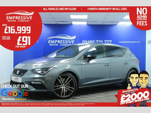 SEAT Leon  2.0 TSI Cupra 300 Hatchback 5dr Petrol DSG Euro 6 