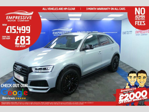 Audi Q3  1.4 TFSI CoD Black Edition SUV 5dr Petrol Manual E