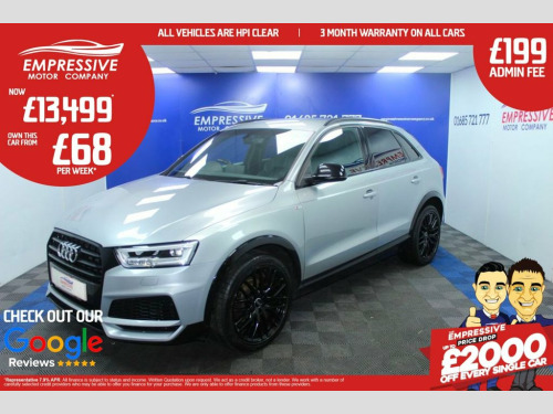 Audi Q3  1.4 TFSI CoD Black Edition SUV 5dr Petrol Manual E 