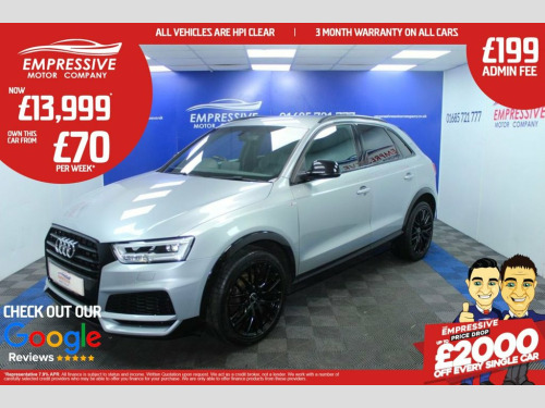 Audi Q3  1.4 TFSI CoD Black Edition SUV 5dr Petrol Manual E