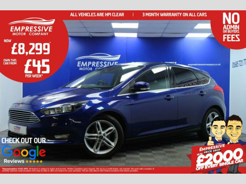 Ford Focus  1.0T EcoBoost Titanium Hatchback 5dr Petrol Manual