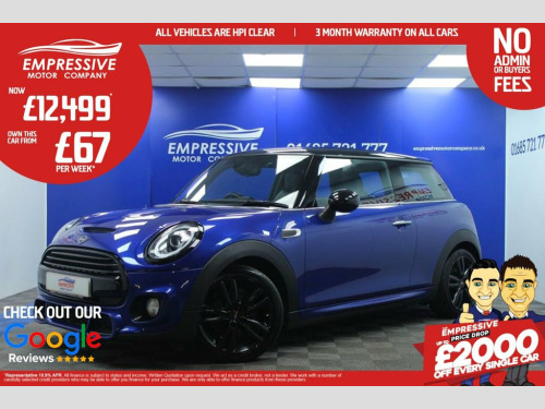 MINI Hatch  1.5 Cooper Sport Hatchback 3dr Petrol Manual Euro 