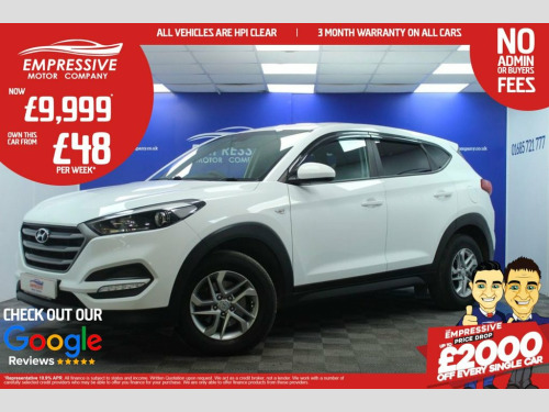 Hyundai Tucson  1.7 CRDi Blue Drive S SUV 5dr Diesel Manual Euro 6