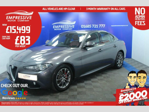 Alfa Romeo Giulia  2.2 TD Super Saloon 4dr Diesel Auto Euro 6 (s/s) (