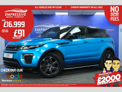 Land Rover Range Rover Evoque  2.0 TD4 Landmark SUV 5dr Diesel Auto 4WD Euro 6 (s