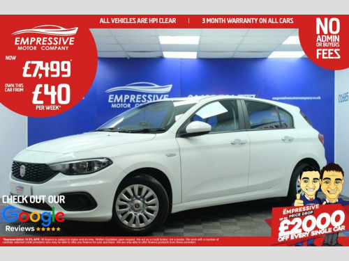 Fiat Tipo  1.4 MPI Easy Hatchback 5dr Petrol Manual Euro 6 (9