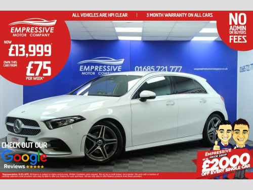 Mercedes-Benz A-Class  1.5 A180d AMG Line Hatchback 5dr Diesel Manual Eur