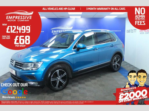 Volkswagen Tiguan  2.0 TDI BlueMotion Tech SE Navigation SUV 5dr Dies