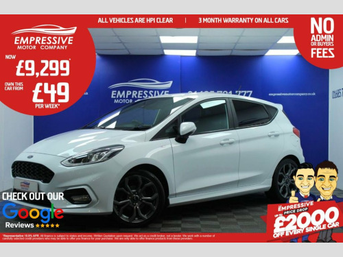 Ford Fiesta  1.0T EcoBoost GPF ST-Line Hatchback 5dr Petrol Man