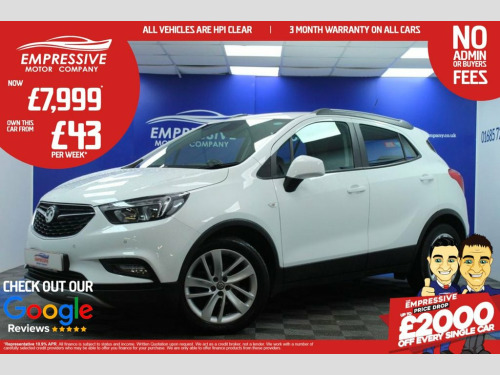 Vauxhall Mokka X  1.4i Turbo ecoTEC Active SUV 5dr Petrol Manual Eur