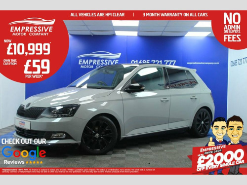 Skoda Fabia  1.0 TSI Monte Carlo Hatchback 5dr Petrol Manual Eu