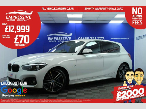 BMW 1 Series  1.5 118i GPF M Sport Shadow Edition Hatchback 5dr 