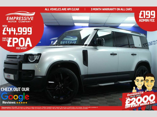 Land Rover Defender  2.0 SD4 S SUV 5dr Diesel Auto 4WD Euro 6 (s/s) (24