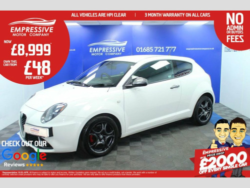 Alfa Romeo MiTo  1.3 JTDM-2 Super Hatchback 3dr Diesel Manual Euro 