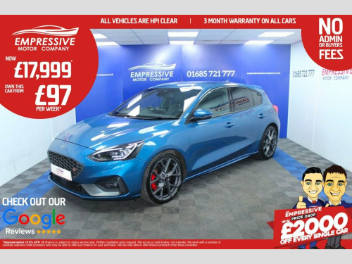 Ford Focus  2.3T EcoBoost ST Hatchback 5dr Petrol Manual Euro 
