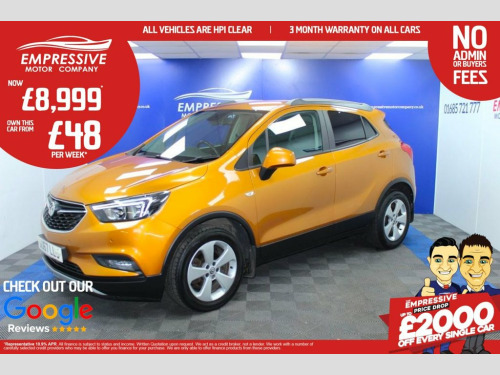 Vauxhall Mokka X  1.6 CDTi Design Nav SUV 5dr Diesel Manual Euro 6 (