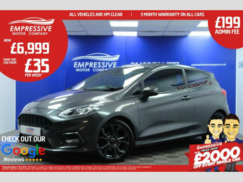 Ford Fiesta  1.0T EcoBoost ST-Line Hatchback 3dr Petrol Manual  