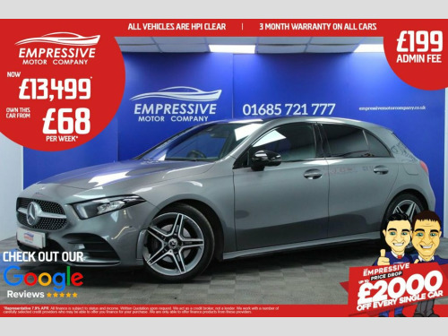Mercedes-Benz A-Class A180 1.3 A180 AMG Line (Executive) Hatchback 5dr Petrol