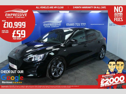 Ford Focus  1.0T EcoBoost ST-Line Hatchback 5dr Petrol Manual 