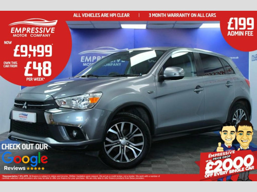 Mitsubishi ASX  1.6 Juro SUV 5dr Petrol Manual Euro 6 (117 ps)