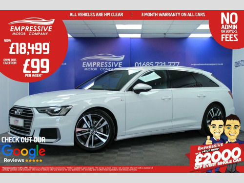 Audi A6  2.0 TDI 40 S line Estate 5dr Diesel S Tronic Euro 