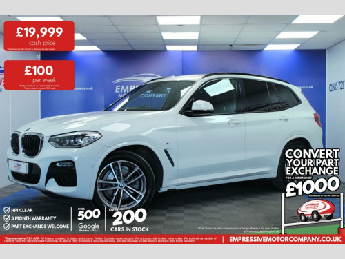 BMW X3  2.0 20d M Sport SUV 5dr Diesel Auto xDrive Euro 6  