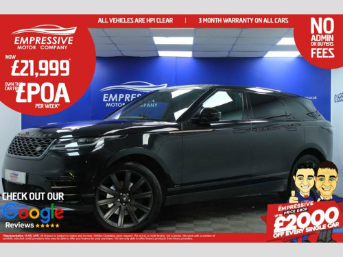Land Rover Range Rover Velar  3.0 SD6 V6 R-Dynamic HSE SUV 5dr Diesel Auto 4WD E