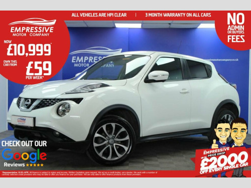 Nissan Juke  1.5 dCi Tekna SUV 5dr Diesel Manual Euro 6 (s/s) (