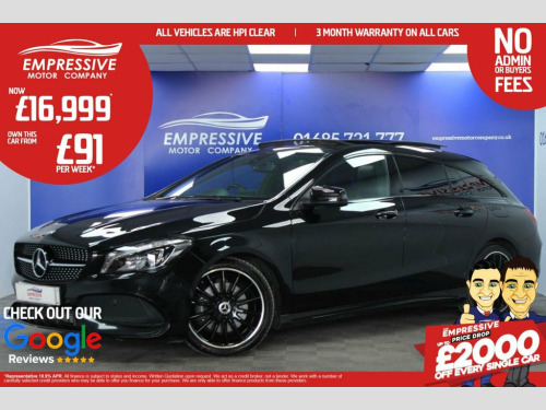 Mercedes-Benz CLA  2.1 CLA220d AMG Line Shooting Brake 5dr Diesel 7G-