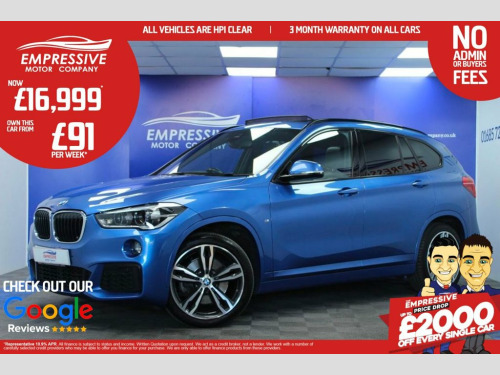 BMW X1  2.0 20d M Sport SUV 5dr Diesel Auto xDrive Euro 6 