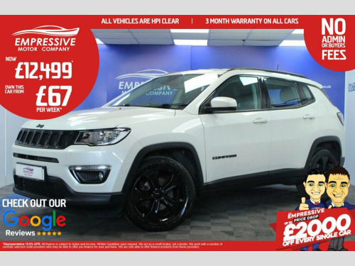 Jeep Compass 1.6l 5d 118 BHP