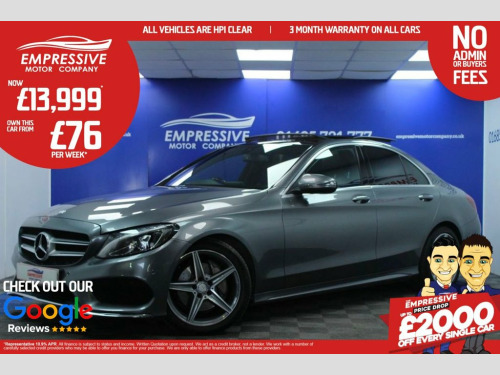 Mercedes-Benz C-Class  2.1 C 220 D AMG LINE PREMIUM 4d 170 BHP
